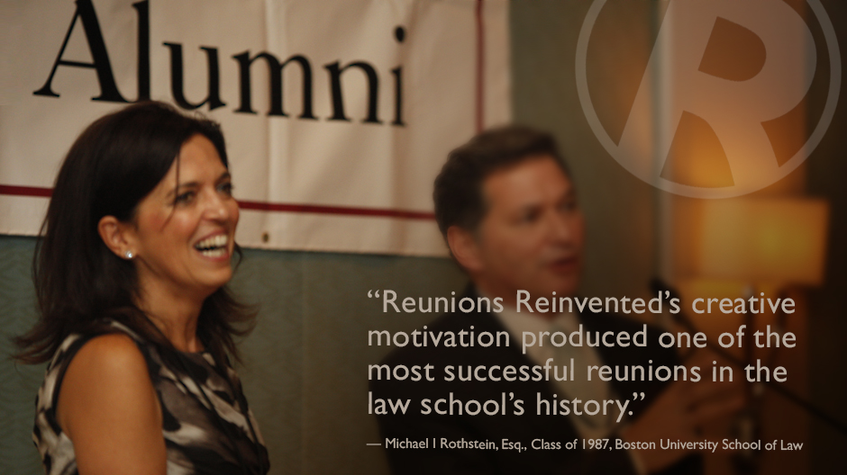 reunions reinvented