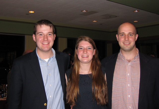 The Levinson children: Ben (2L at New York University School of Law), Sam (at NBC), and Liza (a college student)